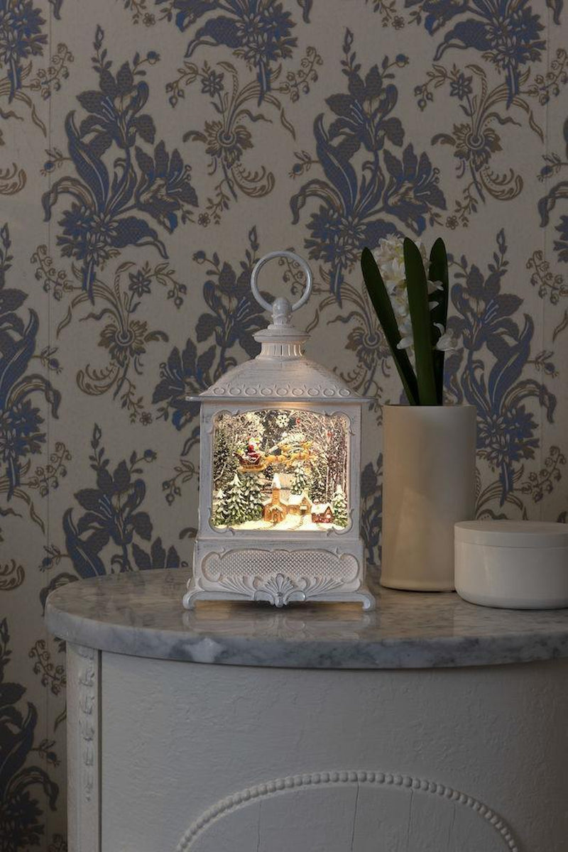 Julaften-Julebelysning dekor og pynt-Konstsmide-Hvit-4395-200-Lightup.no
