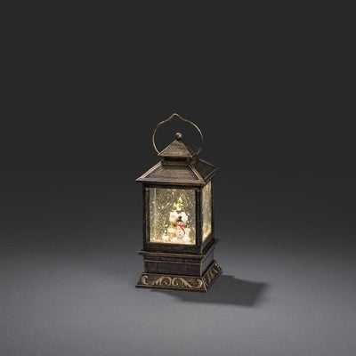 Julelanterne - Snømann 22cm-Julebelysning dekor og pynt-Konstsmide-2808-000-Lightup.no