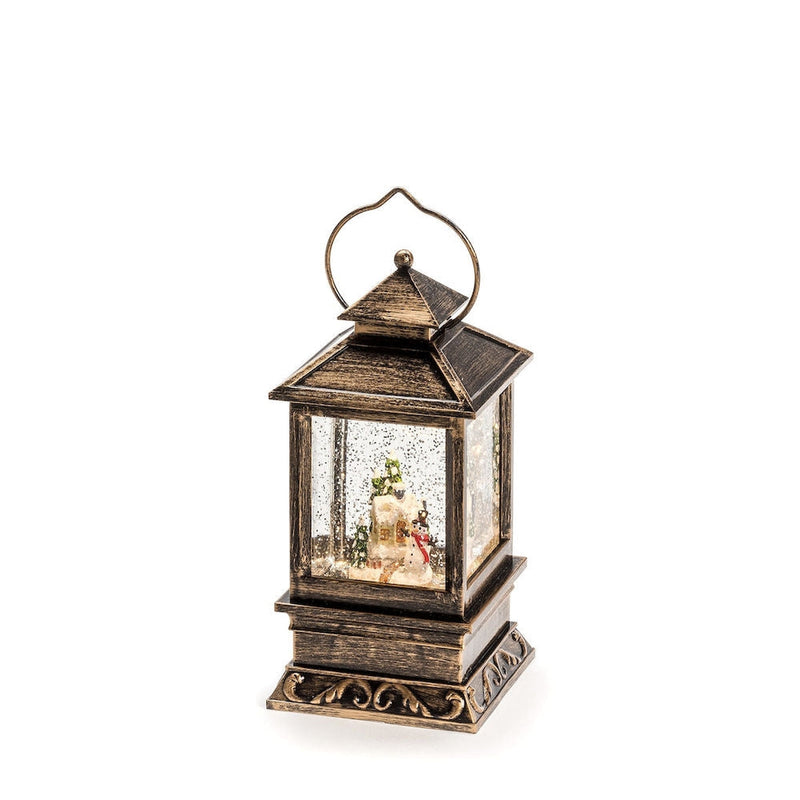 Julelanterne - Snømann 22cm-Julebelysning dekor og pynt-Konstsmide-2808-000-Lightup.no