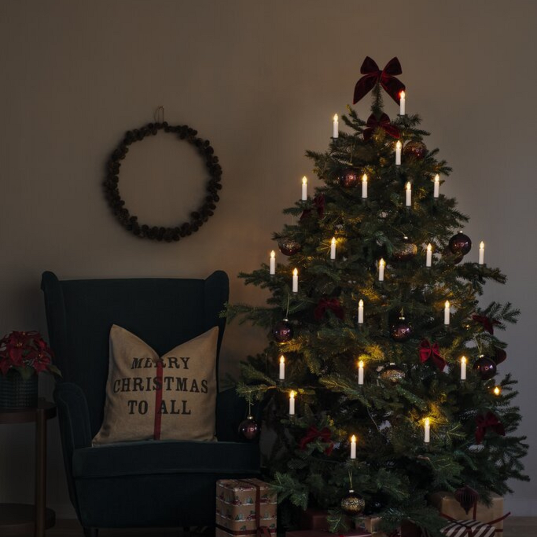 Juletrebelysning 16 LED innendørs 10,5m - Gnistre-Julebelysning juletrelys og slynger-Konstsmide-1129-020-Lightup.no