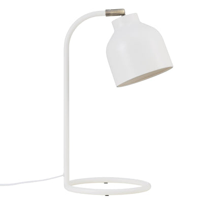 Julian bordlampe - Hvit/messing-Bordlamper-Nordlux-48405001-Lightup.no