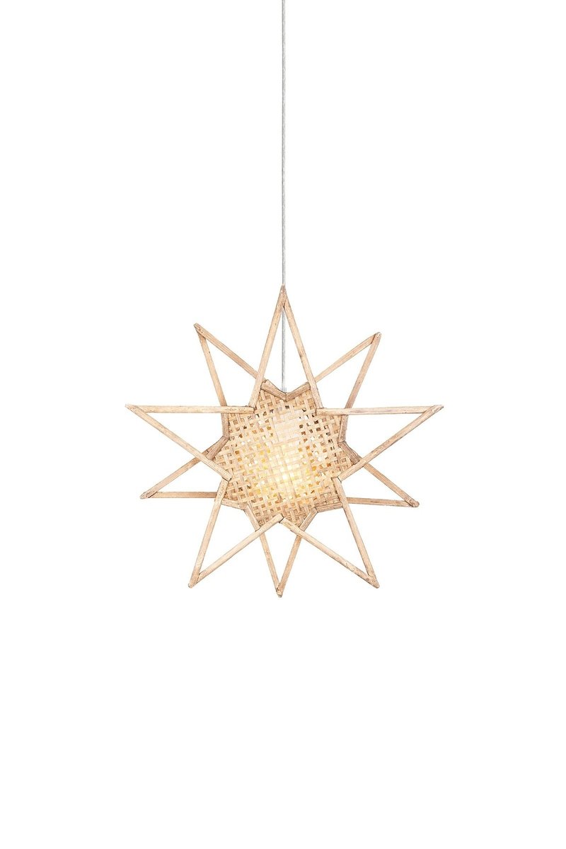 Karin adventsstjerne 45 cm - Natur-Julebelysning adventstjerne-Globen Lighting-154620-Lightup.no
