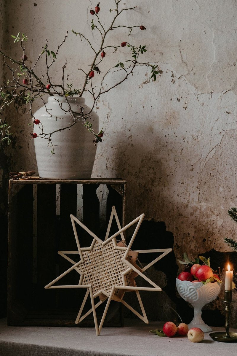 Karin adventsstjerne 45 cm - Natur-Julebelysning adventstjerne-Globen Lighting-154620-Lightup.no