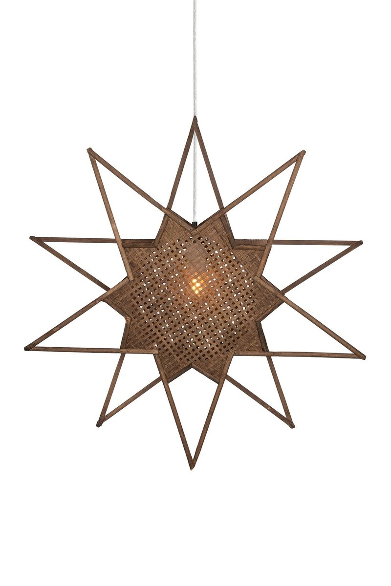 Karin adventsstjerne 70 cm - Brun-Julebelysning adventstjerne-Globen Lighting-174606-Lightup.no