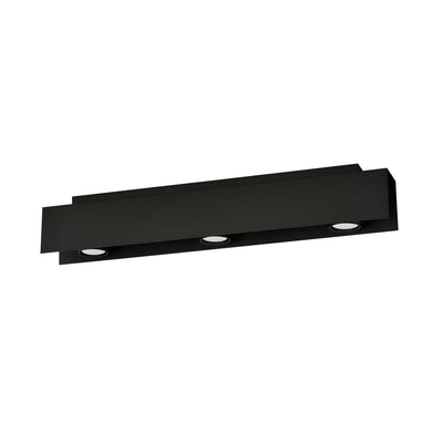 Kenno taklampe 3 lys - Svart-Taklamper-Emibig-1141/3-Lightup.no