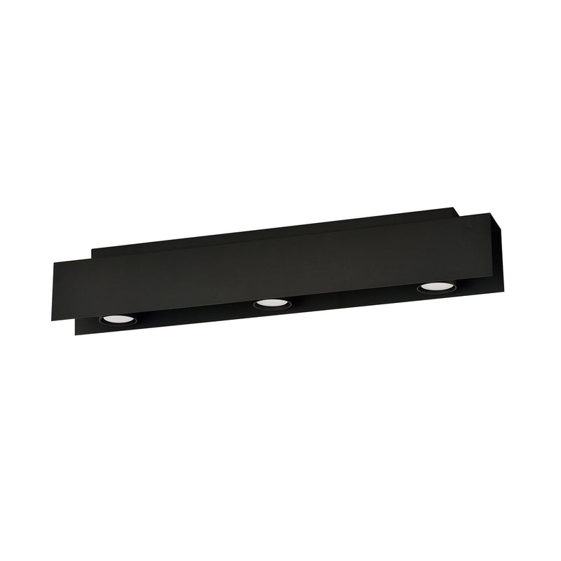 Kenno taklampe 3 lys - Svart-Taklamper-Emibig-1141/3-Lightup.no