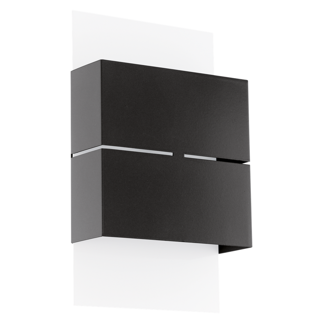 Kibea vegglampe opp/ned utendørs led IP44 - Antrasitt-Utebelysning vegg opp og ned-Eglo-Grå-93254-Lightup.no