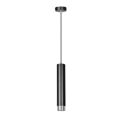 Kibo takpendel 1 lys - Svart/Krom-Takpendler-Emibig-643/1-Lightup.no
