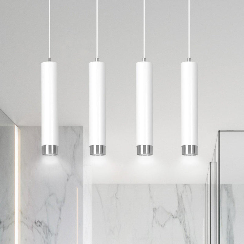 Kibo takpendel 4 lys - Hvit/Krom-Takpendler-Emibig-641/4-Lightup.no