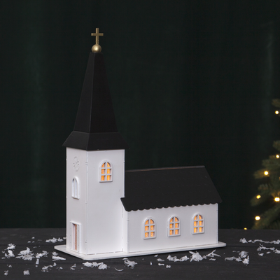 Kirke dekorasjon-Julebelysning dekor og pynt-Star Trading-650-00-Lightup.no
