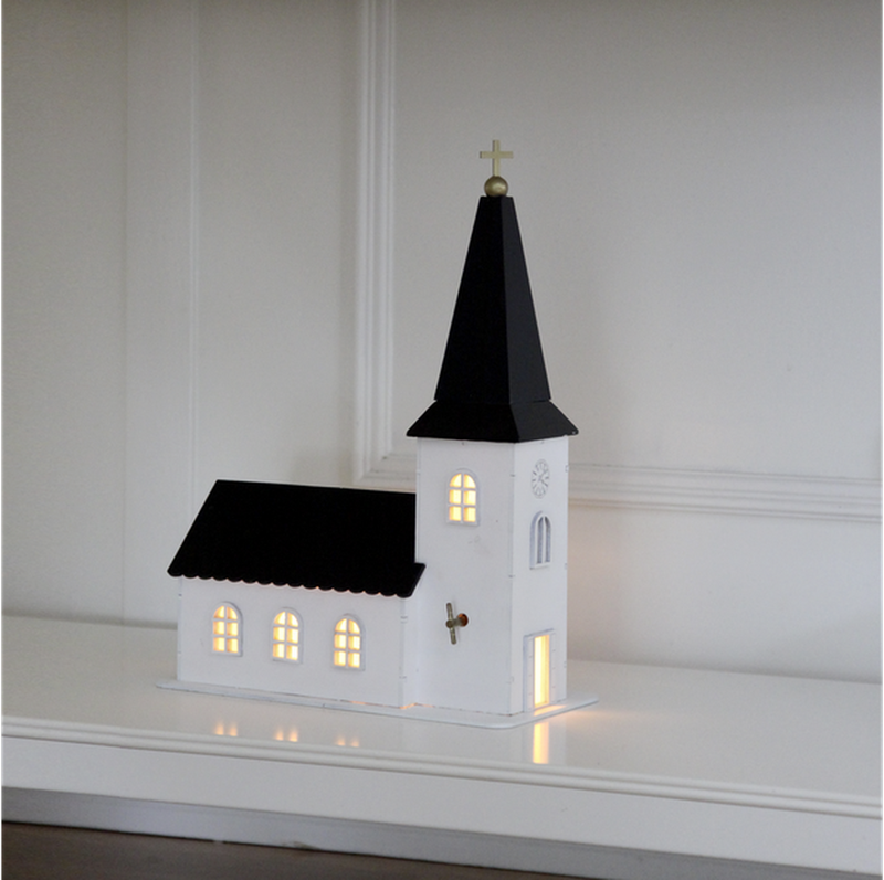 Kirke dekorasjon-Julebelysning dekor og pynt-Star Trading-650-00-Lightup.no