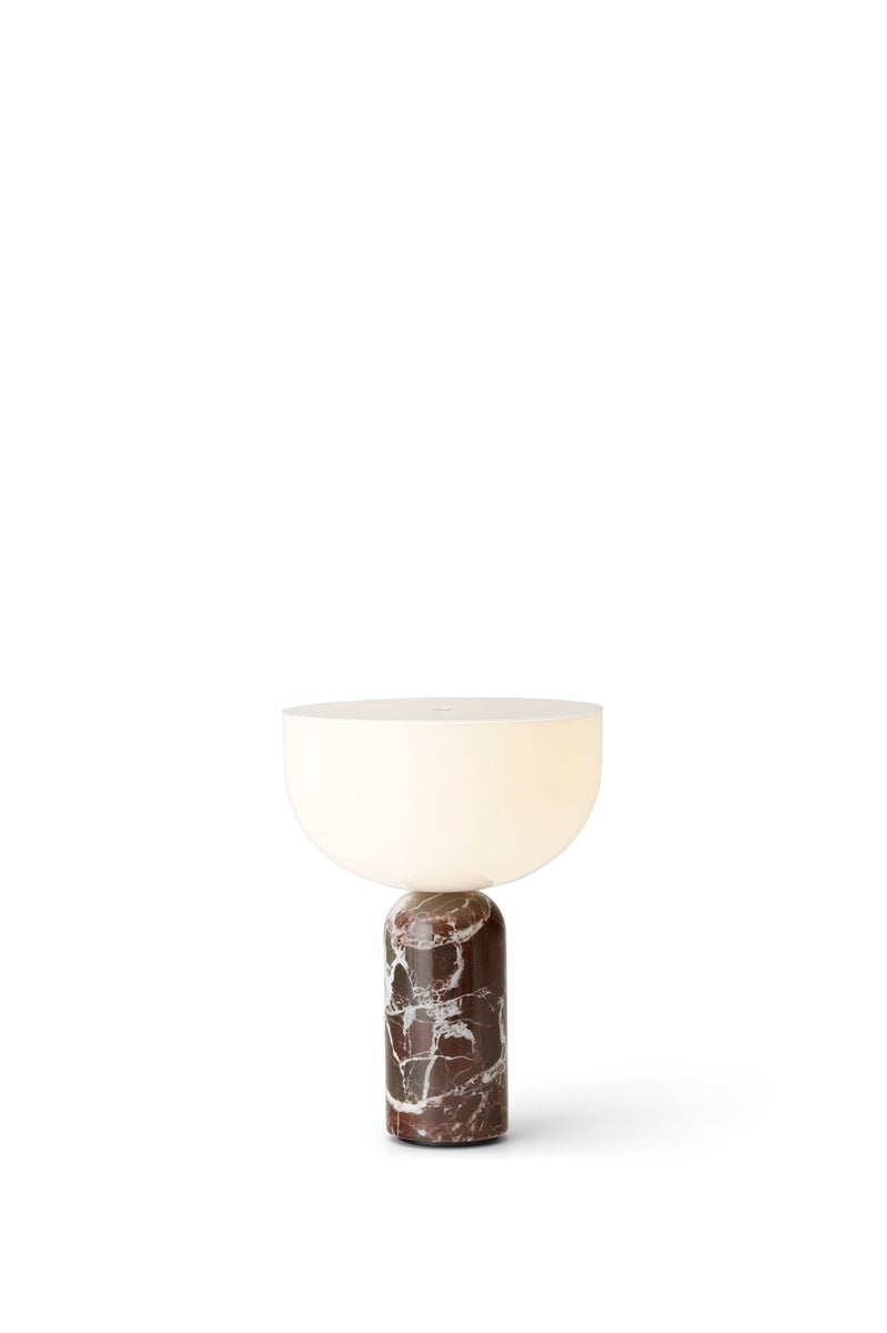 Kizu Portable bordlampe - Brun Marmor-Bordlamper-New Works-Brun-Nes__21714-Lightup.no
