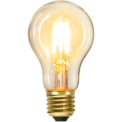 Klar Glob LED Filament 2100K 60mm - 4W - dimbar-LED-pære E27 sokkel-Star Trading-353-22-1-Lightup.no