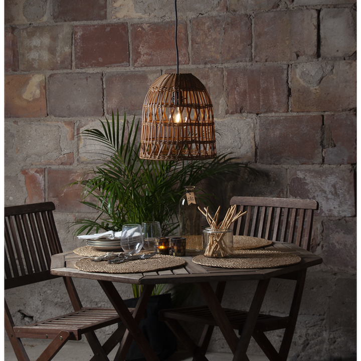 Knute utendørs lampeskjerm 30 cm IP44 - Natur-Utebelysning Hagebelysning-Star Trading-Natur-092-05-Lightup.no