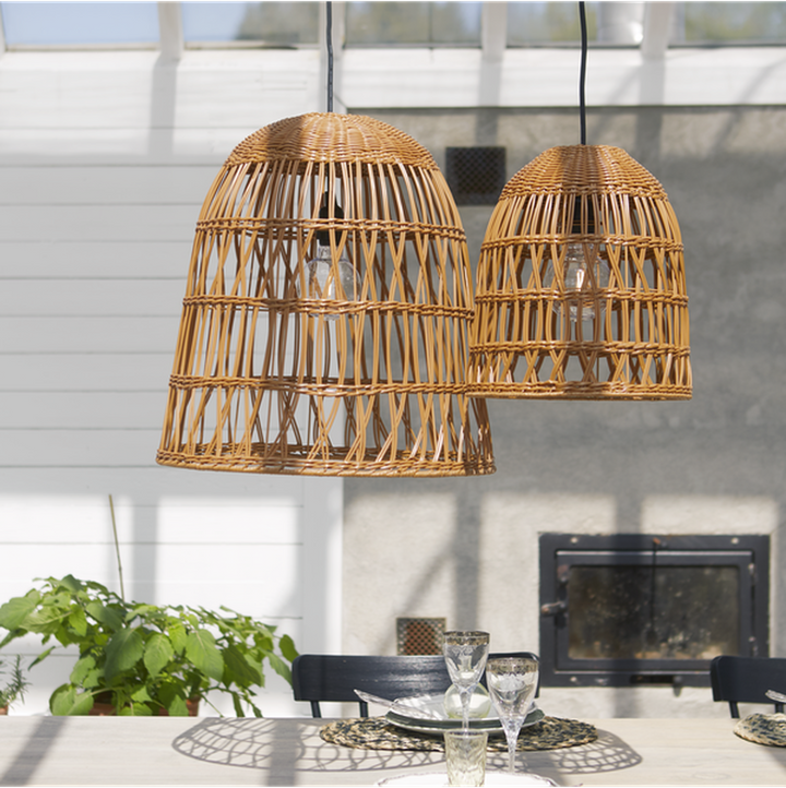 Knute utendørs lampeskjerm 30 cm IP44 - Natur-Utebelysning Hagebelysning-Star Trading-Natur-092-05-Lightup.no