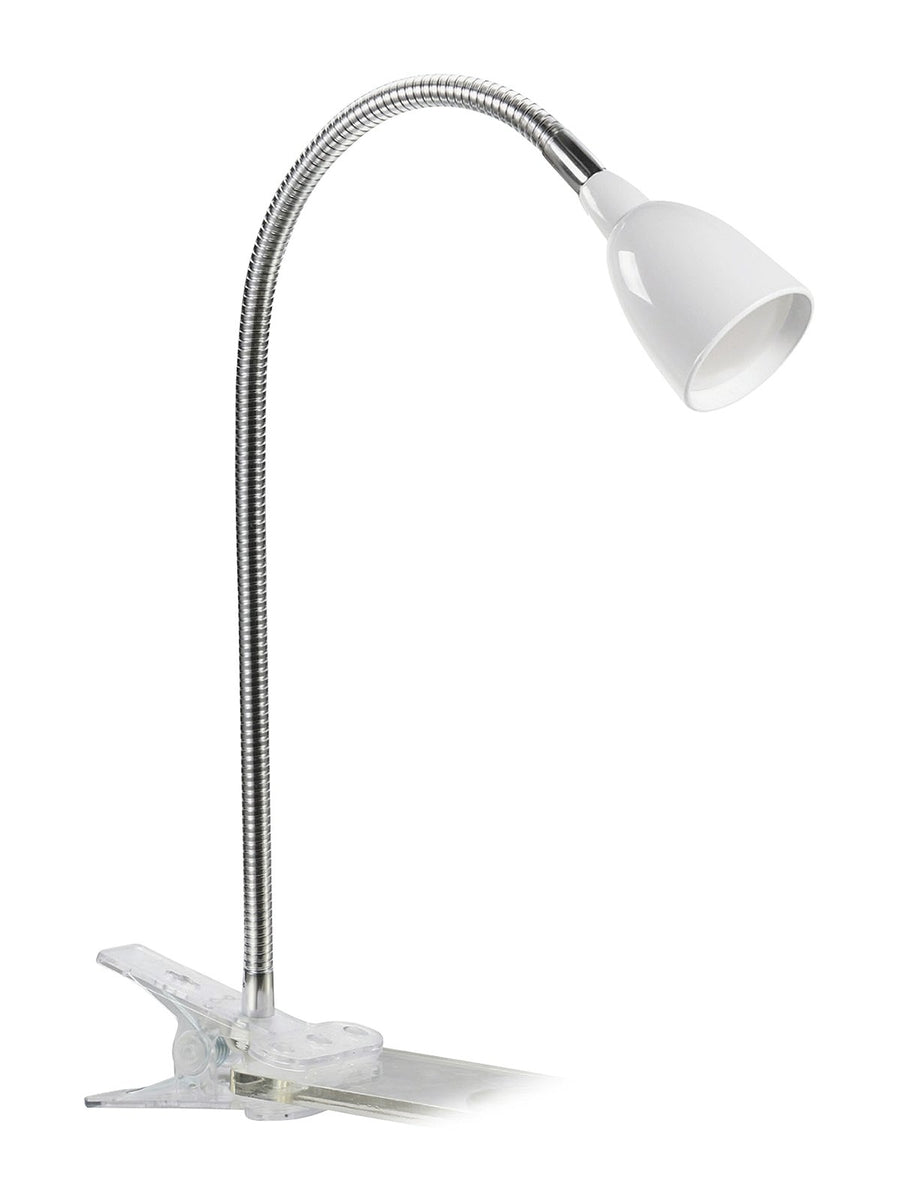 Kobra klemspot - Hvit-Bordlamper-Nielsen Light-NL-363010-Lightup.no