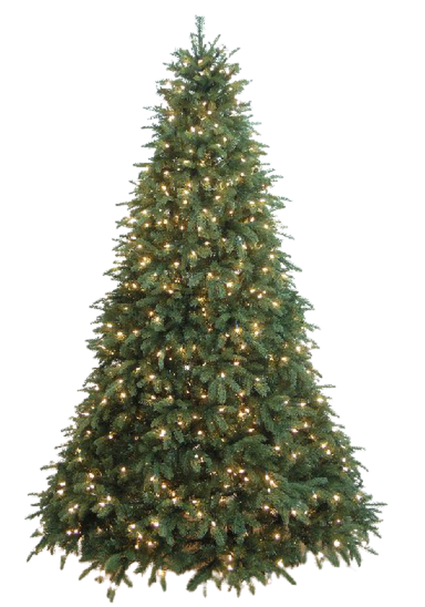 Kunstig juletre 180 cm 40% PE og 60% PVC 300 LED varmhvit-Julebelysning kunstig juletre-Trend Collection-TC-7013-180-Lightup.no