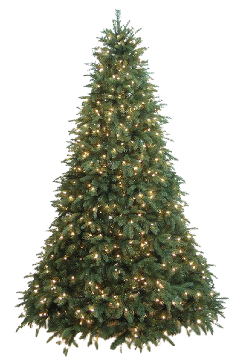 Kunstig juletre 180 cm 40% PE og 60% PVC 300 LED varmhvit-Julebelysning kunstig juletre-Trend Collection-TC-7013-180-Lightup.no