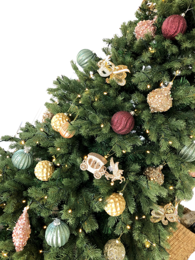 Kunstig juletre 210 cm 40% PE og 60% PVC 500 LED varmhvit-Julebelysning kunstig juletre-Trend Collection-TC-7013-210-Lightup.no