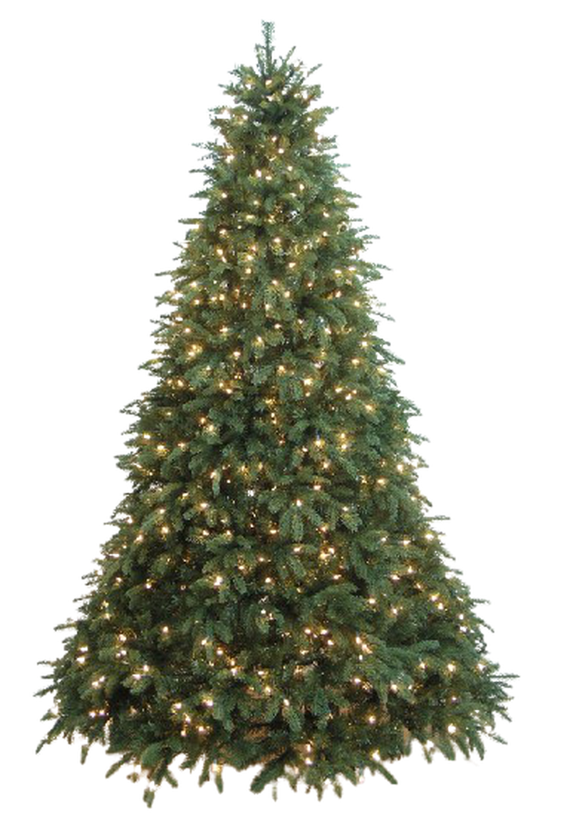 Kunstig juletre 240 cm 40% PE og 60% PVC 600 LED varmhvit-Julebelysning kunstig juletre-Trend Collection-TC-7013-240-Lightup.no