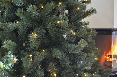 Kunstig juletre med lys 180cm-Julebelysning kunstig juletre-Trend Collection-TC-9306-180-Lightup.no