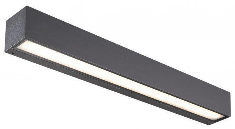 Kyoto 50 cm vegglampe ned - Antrasitt-Utebelysning vegg opp og ned-NorDesign-512920120v2-Lightup.no