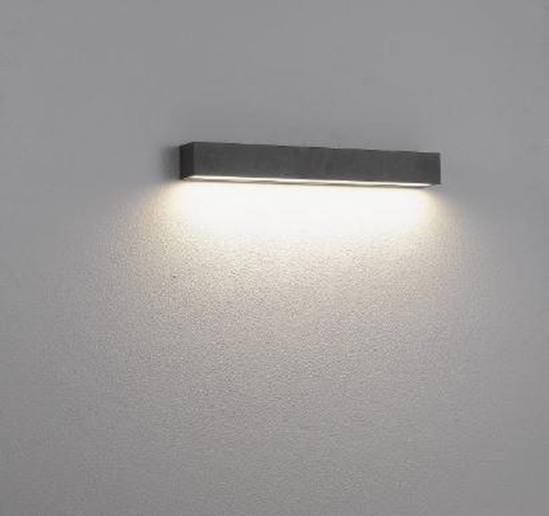 Kyoto 50 cm vegglampe ned - Antrasitt-Utebelysning vegg opp og ned-NorDesign-512920120v2-Lightup.no