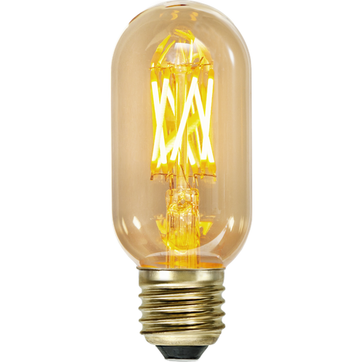 LED-pære 3,7W dimbar, Vintage Gold 45mm E27-LED-pære E27 sokkel-Star Trading-354-60-Lightup.no