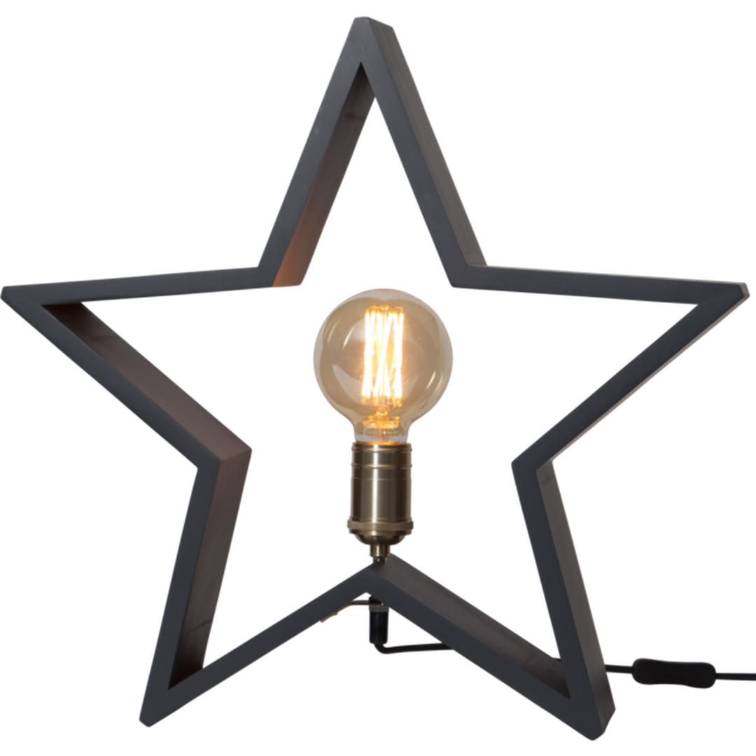 LED-pære 3,7W dimbar, Vintage Gold 95mm-LED-pære E27 sokkel-Star Trading-Amber-354-51-Lightup.no