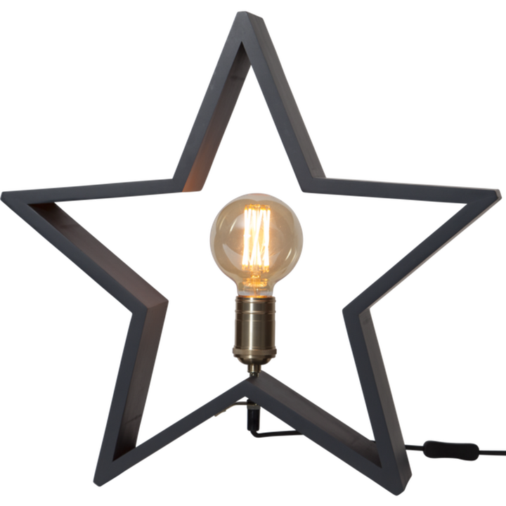 LED-pære 3,7W dimbar, Vintage Gold 95mm-LED-pære E27 sokkel-Star Trading-Amber-354-51-Lightup.no