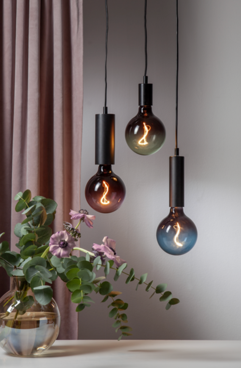 LED-pære E27 (4W), dimbar, blå-LED-pære E27 sokkel-Star Trading-366-55-1-Lightup.no