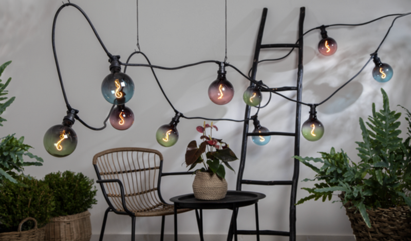 LED-pære E27 (4W), dimbar, blå-LED-pære E27 sokkel-Star Trading-366-55-1-Lightup.no