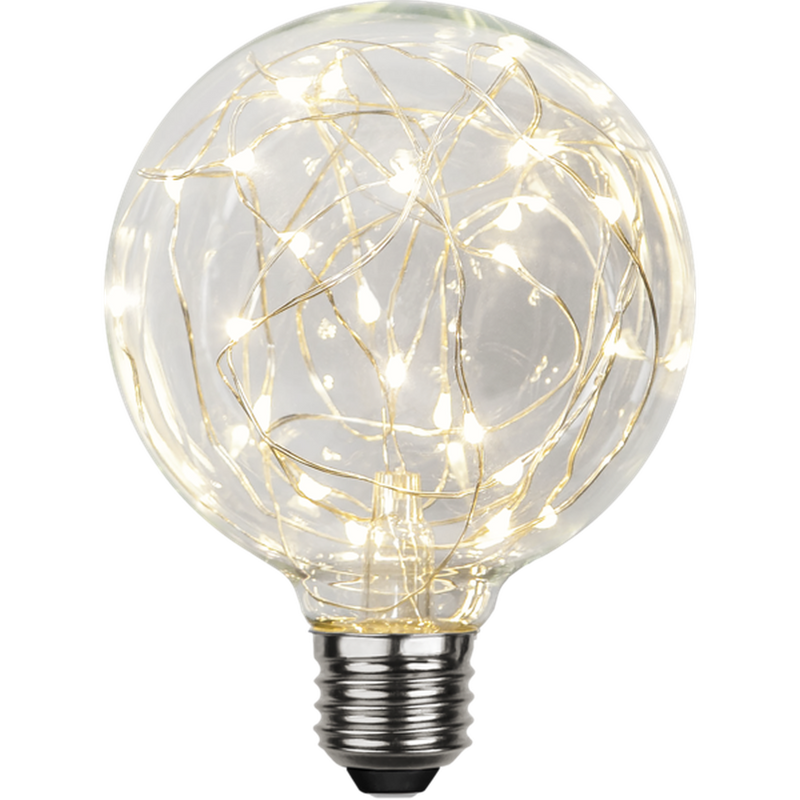 LED-pære med små lys E27 (1,5W)-LED-pære E27 sokkel-Star Trading-363-33-Lightup.no