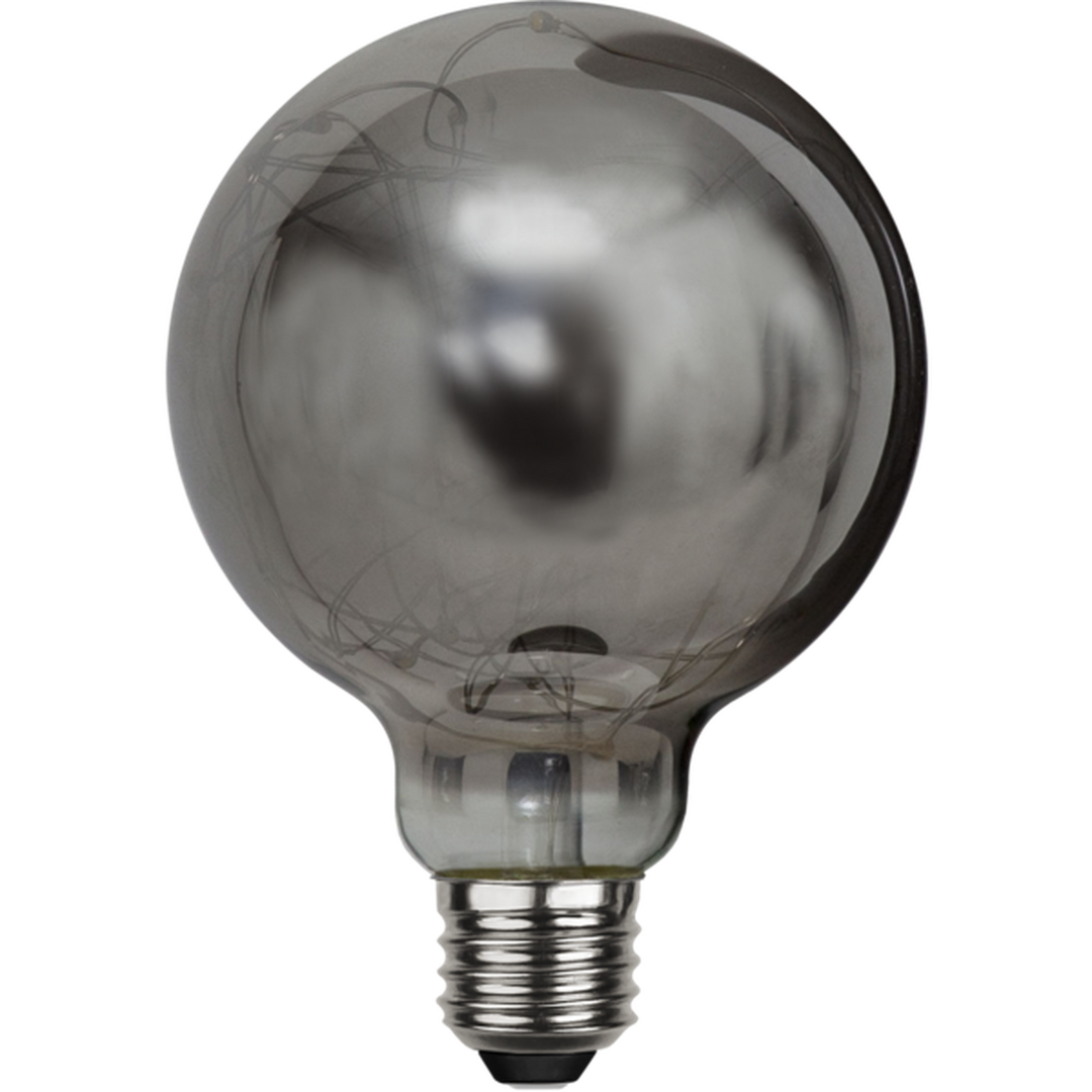 LED-pære smokey med små lys E27 (1,5W)-LED-pære E27 sokkel-Star Trading-363-34-Lightup.no