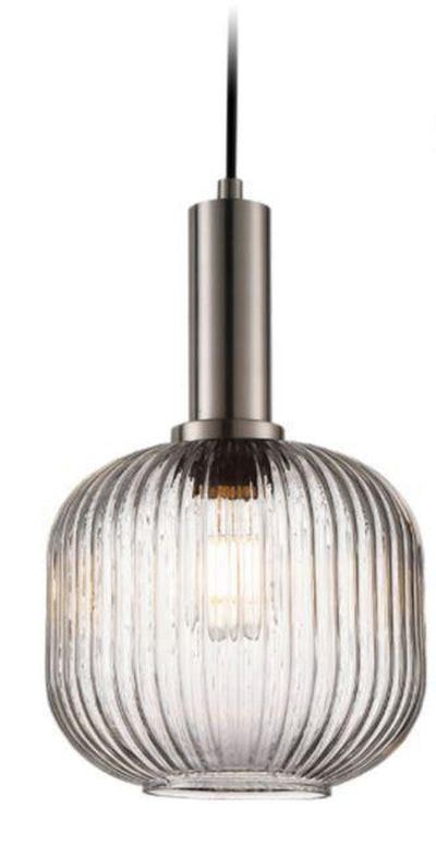 Lantern takpendel - Satin/Klart glass-Takpendler-Design by Grönlund-19420-36-Lightup.no