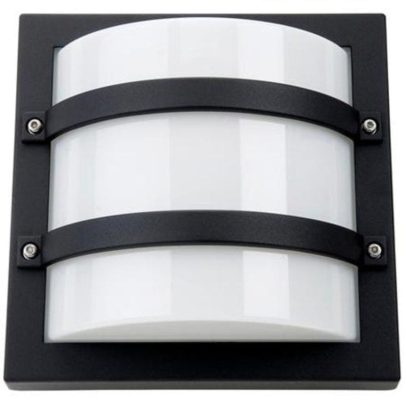 Largo Svart 10W IP65-Utebelysning vegg veggskjold-Sg Armaturen As-3100204-Lightup.no