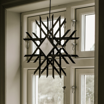 Lea adventsstjerne 45 cm - Brun-Julebelysning adventstjerne-Globen Lighting-154206-Lightup.no