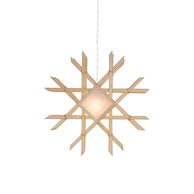 Lea adventsstjerne 45 cm - Natur-Julebelysning adventstjerne-Globen Lighting-154220-Lightup.no