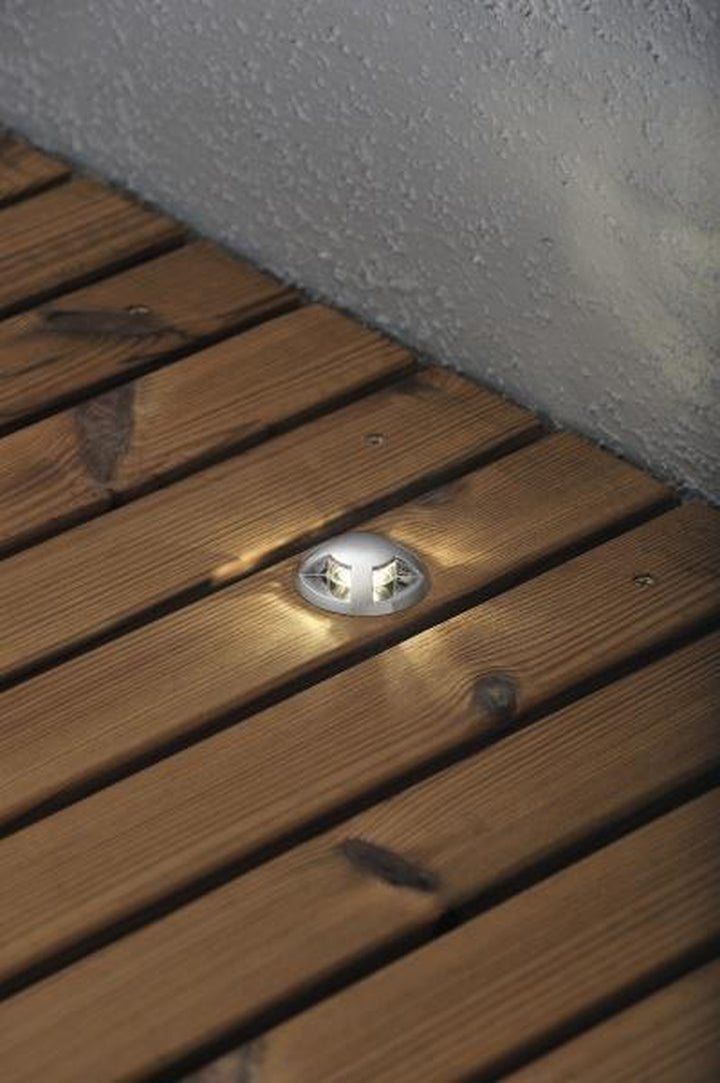 Led uplight sett 6 spots 6x0,36W-Utebelysning uplight-Konstsmide-Stål-7467-000-Lightup.no