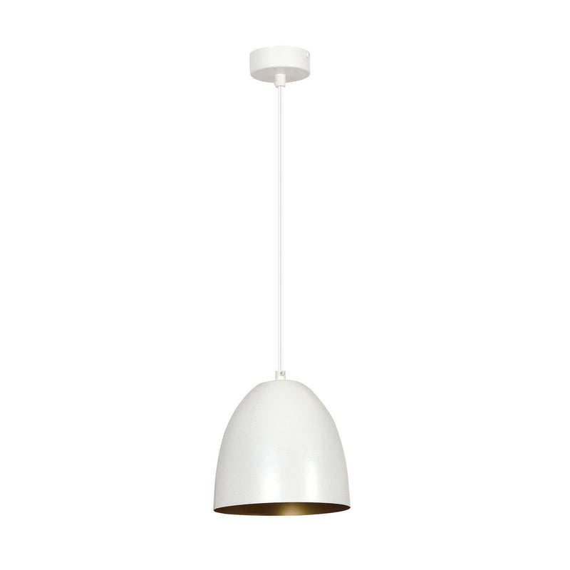 Lenox takpendel 1 lys - Hvit/Gullfarget-Takpendler-Emibig-411/1-Lightup.no