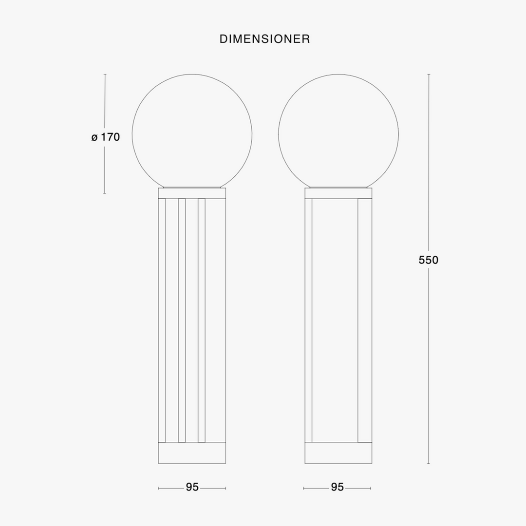 Liberia bordlampe - Svart-Bordlamper-Örsjö-Svart-38630-15S-019-Lightup.no