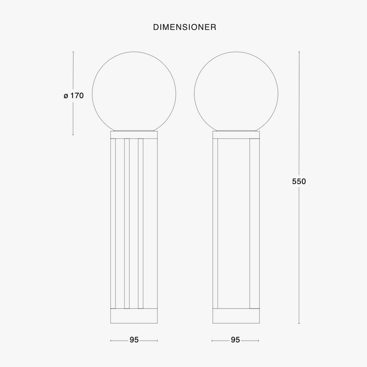 Liberia bordlampe - Svart-Bordlamper-Örsjö-Svart-38630-15S-019-Lightup.no
