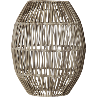 Linde utendørs lampeskjerm 24 cm IP44 - Grå/beige-Utebelysning Hagebelysning-Star Trading-092-08-Lightup.no
