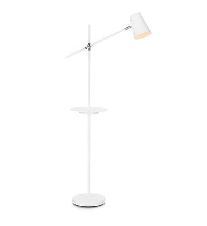 Linear gulvlampe - Hvit-Gulvlamper-Marksløjd-107308-Lightup.no