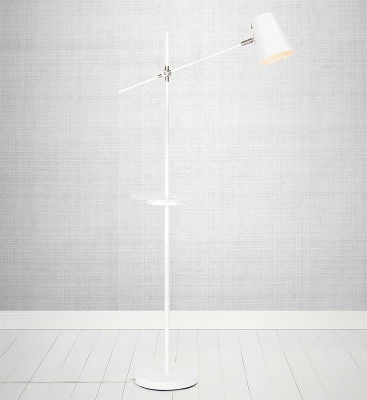 Linear gulvlampe - Hvit-Gulvlamper-Marksløjd-107308-Lightup.no