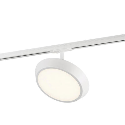 Link Diskie 1 meter skinne med 3 spotter 3 x 8W 3000K dimbar - Hvit-Link spotskinne-Nordlux-79079901+2110609901-Lightup.no