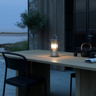 Linton bordlampe utendørs IP54 E27 - Galvanisert stål-Utebelysning Hagebelysning-Nordlux-2218295031-Lightup.no