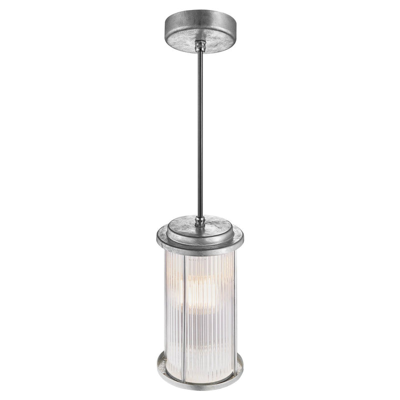 Linton takpendel utendørs IP54 E27 - Galvanisert stål-Utebelysning taklampe-Nordlux-2218273031-Lightup.no