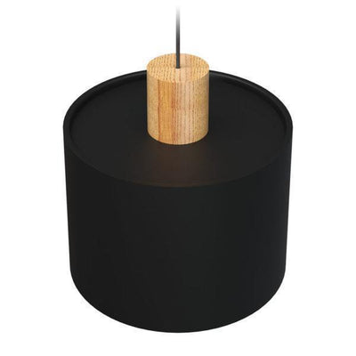 Log 30 takpendel - Svart/Tre-Takpendler-Design by Grönlund-100287-05-Lightup.no