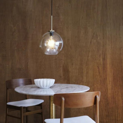 Loop takpendel 30 cm - Messing/Amberfarget-Takpendler-Dyberg Larsen-DL-8152-Lightup.no